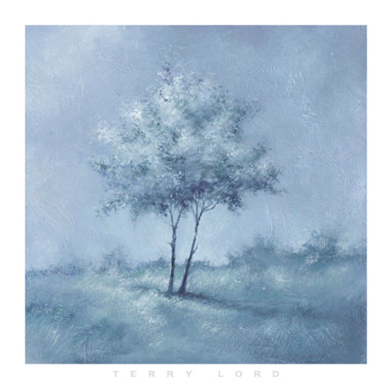 White Trees I by Terry Lord Wall Art Décor 27 1/2 x 27 1/2 Art Print